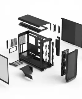 Fractal Design Meshify 3 XL черен RGB TG Light Tint