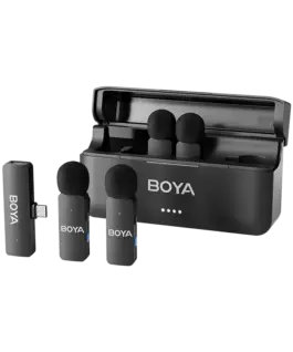 Безжична микрофонна система BOYA BY-V4U - USB-C