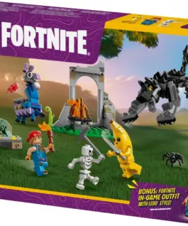 LEGO Fortnite building blocks 77075: Skully and Sparkplug and the Camp