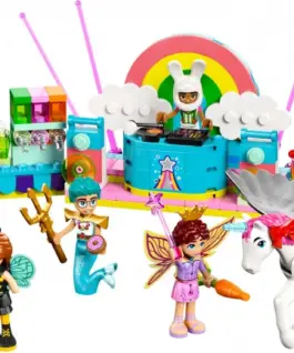 Alternative view of LEGO Friends 42661 building blocks: Costume Party with a Unicorn and a Fairy