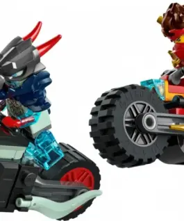 Alternative view of LEGO Ninjago 71838 building blocks: Kais Motorcycle Race