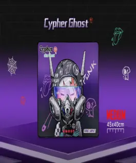 Геймърски пад A4 Bloody BP-45W Cypher Ghost - 450 x 400 x 5mm