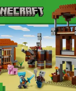LEGO Minecraft 21278 Pillager Outpost and Ravager Hideout