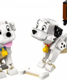 Alternative view of LEGO Disney 43271 building blocks: 101 Dalmatians - Lucky and Penny Puppies