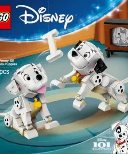 LEGO Disney 43271 building blocks: 101 Dalmatians – Lucky and Penny