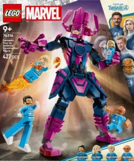 LEGO Super Heroes 76316 Fantastic Four minifigures vs Galactus