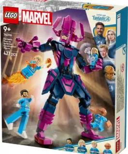 LEGO Super Heroes 76316 Fantastic Four minifigures vs Galactus