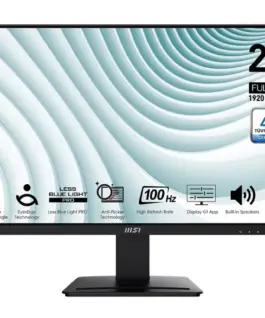 MSI Monitor 27 inches PRO MP273A LED/FHD/Flat/100Hz/черен