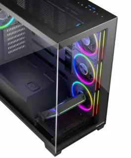 MODECOM MODECOM кутия за компютър STELLAR 5F ARGB 10 BLAC