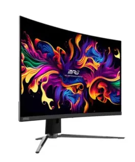 MSI Monitor MPG 321CURX QD-OLED/31.5 inches/LED/UHD/Curv/240/черен