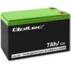 Qoltec Gel battery | 12V | 7Ah | Max.72A | AGM
