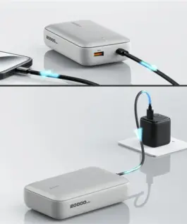 AUKEY PB-Y57 Frozen Whi te Mini външна батерия 2000