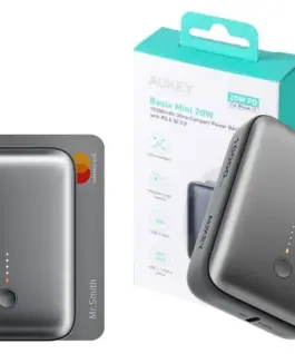 AUKEY външна батерия PB-Y55 MINI 10000mAh 22.5W 2xUSB | PD QC