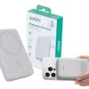 AUKEY PB-MS04 бял Qi2 външна батерия 10000mAh 20W| MagSafe PD