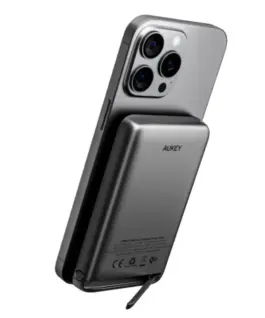 AUKEY PB-MS06 Qi2 външна батерия 10000mAh 30W MagSafe PD