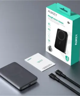 AUKEY PB-MS06 Qi2 външна батерия 10000mAh 30W MagSafe PD