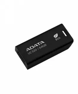 Adata Pendrive UC320 64GB USB3.2-A Gen1 черен