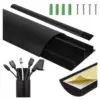 Maclean Cover strip MC-814 B aluminum черен