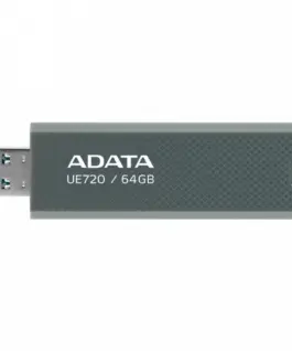 Alternative view of Adata Pendrive UE720 64GB USB3.2-A Gen2 gray