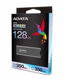 Alternative view of Adata Pendrive UE720 128GB USB3.2-A Gen2 gray