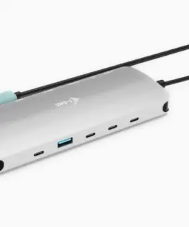 Alternative view of i-tec i-tec USB-C Metal Nano 3x Display Dock (HDMI+U