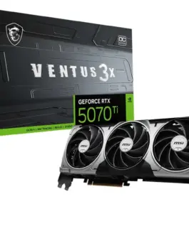 MSI видео карта GeForce RTX 5070 Ti 16G VENTUS 3X OC GDDR7 256bit HDMI/3DP