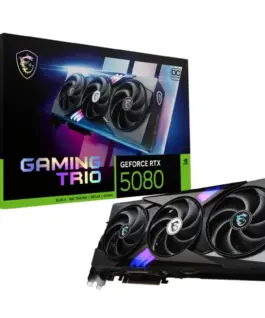 MSI видео карта GeForce RTX 5080 GAMING TRIO OC 16G GDDR7 256bit 3DP/HDMI