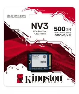 Kingston SSD диск NV3 500GB M.2 2230 PCI-e 4.0 NVMe 5000/3000