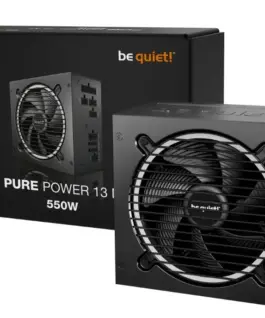Be quiet! захранващ блок: Pure Power 13 M 550W ATX 3.1 80+ GOLD