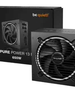 Be quiet! захранващ блок: Pure Power 13 M 650W ATX 3.1 80+ GOLD