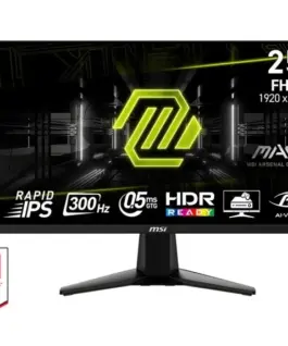 MSI Monitor MAG 255XF24.5 inches/LED/FHD/Flat/300Hz/черен