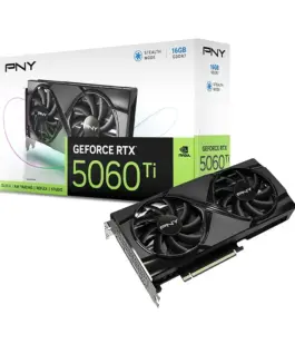 PNY видео карта GeForce RTX 5060 Ti 16GB RGB VCG5060T16TFXXPB1-O