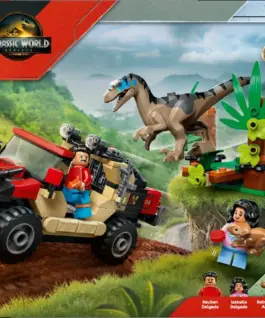 LEGO Blocks Jurassic World 76972 Raptor Off-Road Escape