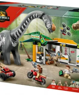 Alternative view of LEGO Bricks Jurassic World 76973 Raptor & Titanosaurus Tracking Mission