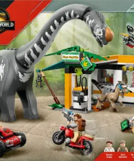 LEGO Bricks Jurassic World 76973 Raptor & Titanosaurus Tracking Mission