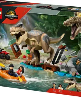 Alternative view of LEGO LEGO Jurassix World 76975 T. rex River Escape