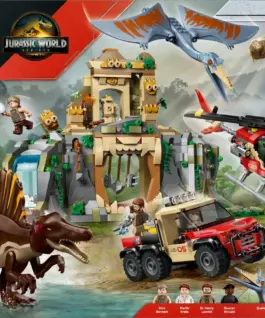 LEGO Bricks Jurassic World 76976 Spinosaurus & Quetzalcoatlus Air Mission