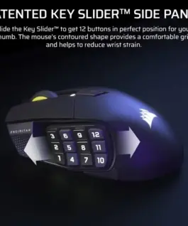 Corsair Mouse Scimitar Elite Wireless SE Gun Metal 33000 DPI