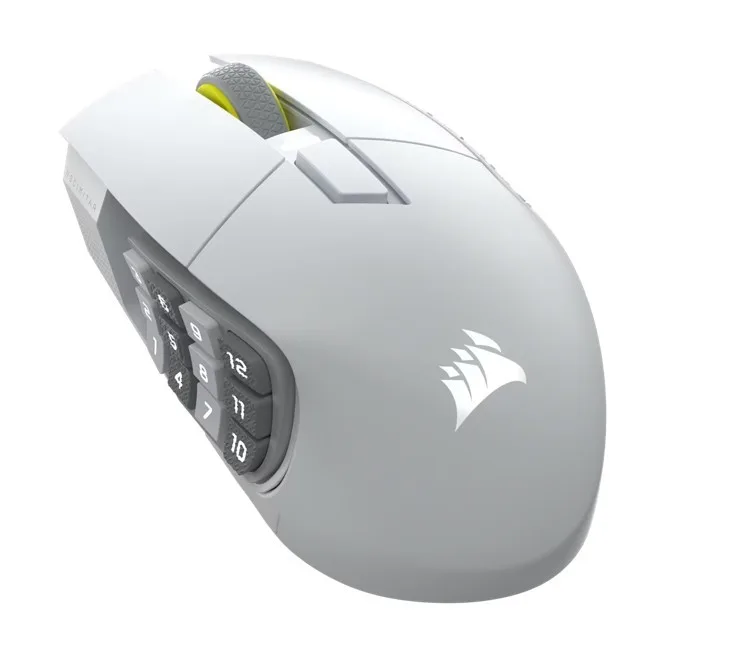 Corsair Mouse Scimitar Elite Wireless SE бял 33000 DPI