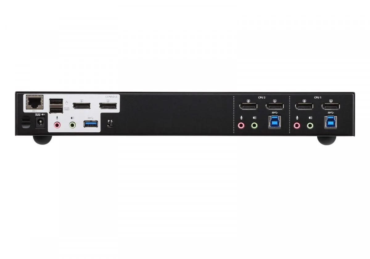 ATEN 2-Port USB 3.0 4k DP Dual Display KVMP Switch - Image 5