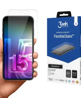 3MK Flexible Glass iPhone 15 61-inch