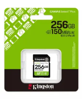 Kingston памет card SD 256GB Canvas Select Plus Gen3 150MB/s