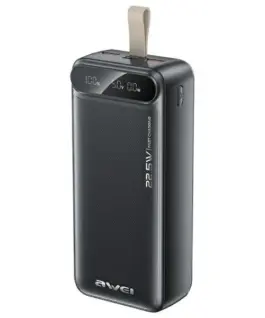 AWEI външна батерия 30000mAh 225W PA-12 черен