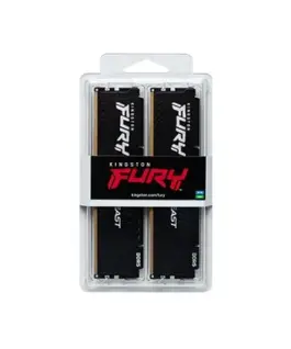 Alternative view of Kingston памет DDR5 Fury Beast 128GB(2*64GB)/5600 CL36 черен