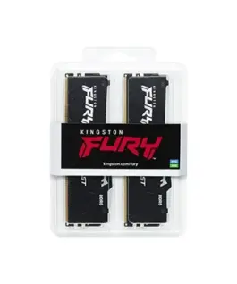 Alternative view of Kingston памет DDR5 Fury Beast RGB 128GB(2*64GB)/5600 CL36 черен