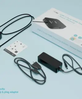 Alternative view of i-tec Docking Station USB-C 2x HDMI Dock PD + зарядно 100W