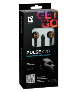 Defender WIчервен слушалки PULSE 420 черен-оранжев - Image 4