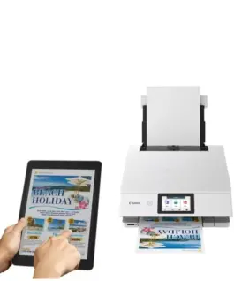 Canon PIXMA TS8751 All-in-One Inkjet Printer бял