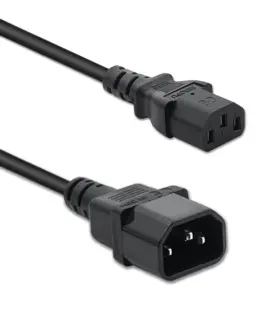 Qoltec Power удължителен кабел for UPS IEC C13 C14 1.5