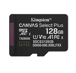 Kingston microSD памет card 128GB Canvas Select+ G3 150MB/s